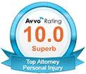 Avvo Rating 10.0 badge